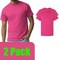 Gildan Unisex Ultra Cotton Short Sleeve Crewneck T-Shirt (2-14) Craft Bundle, Heliconia, S–5XL